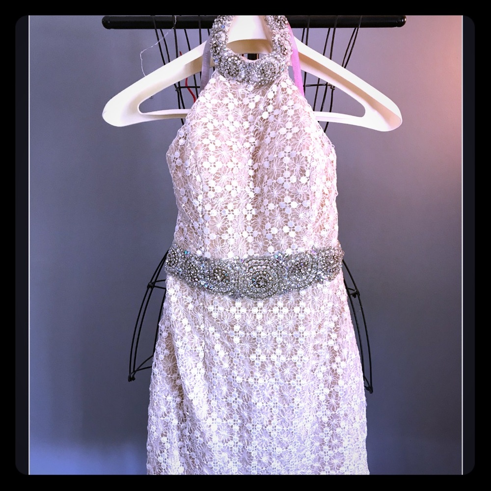 Blush Prom Short dress size 4